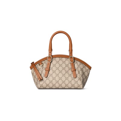 GUCCI GG EMBLEM SMALL TOP HANDLE BAG ‎839005 (31*17*12cm)